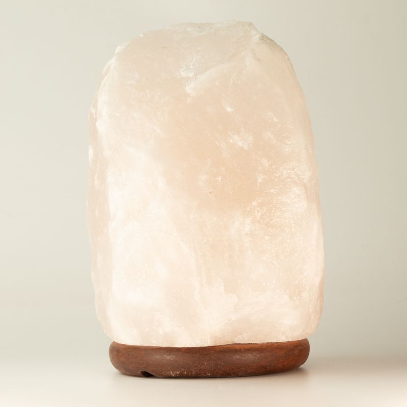 Crystal Rock Himalajska solna lampa - i postolje, približno 8-10 kg