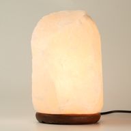 Crystal Rock Himalajska solna lampa - i postolje, približno 8-10 kg