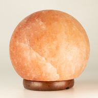 Solna lampa kugla - velika drvena baza 3-4 kg