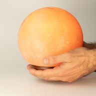 Solna lampa kugla - velika drvena baza 3-4 kg