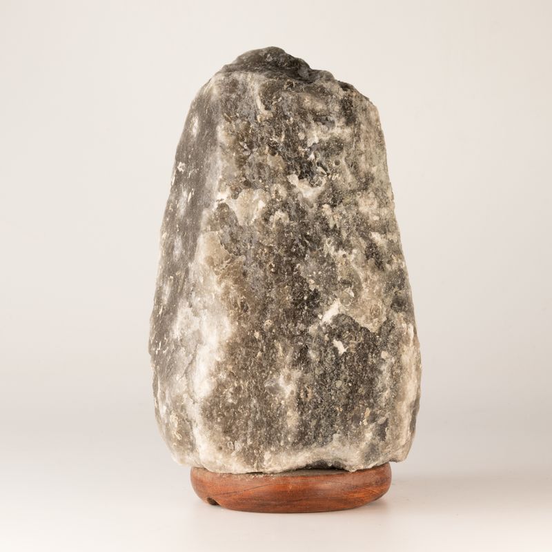 Siva himalajska prirodna solna lampa - 3-5kg