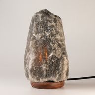Siva himalajska prirodna solna lampa - 3-5kg