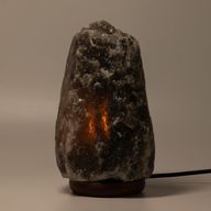 Siva himalajska prirodna solna lampa - 3-5kg