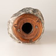 Siva himalajska prirodna solna lampa - 3-5kg