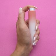Bočica za parfem na odvrtanje - 10 ml - ružičasti prijelaz
