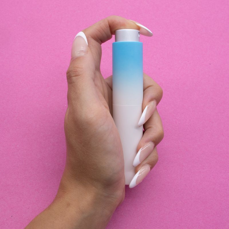 Bočica za parfem na odvrtanje - 10 ml - plava nijansa