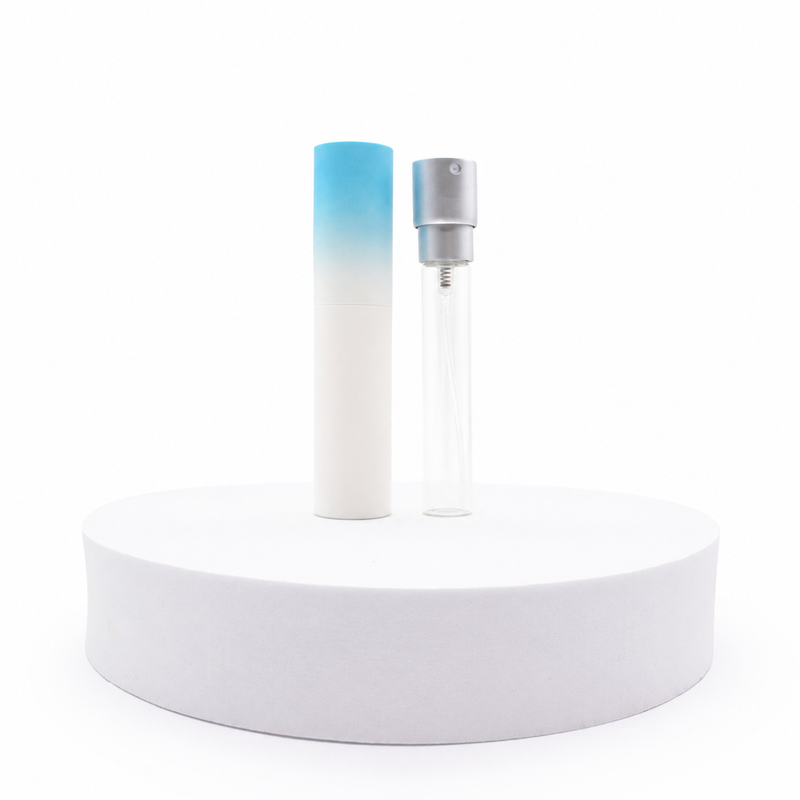 Bočica za parfem na odvrtanje - 10 ml - plava nijansa