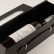Ravna kutija za poklon - Oblik kutije za vino (33,5 x 10 x 10,5 cm) - Crna