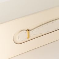 Kutija za poklon u ravnom pakiranju - Oblik vinske kutije (33,5 x 10 x 10,5 cm) - Bijela