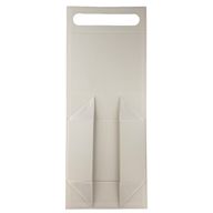 Ravna kutija za poklone - srednja darovna košara (24x18.2x8cm) - bijela