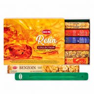 HEM Heksagonalni tamjan - Kolekcija smola i hvatač pepela (paket raznovrsnih 6)