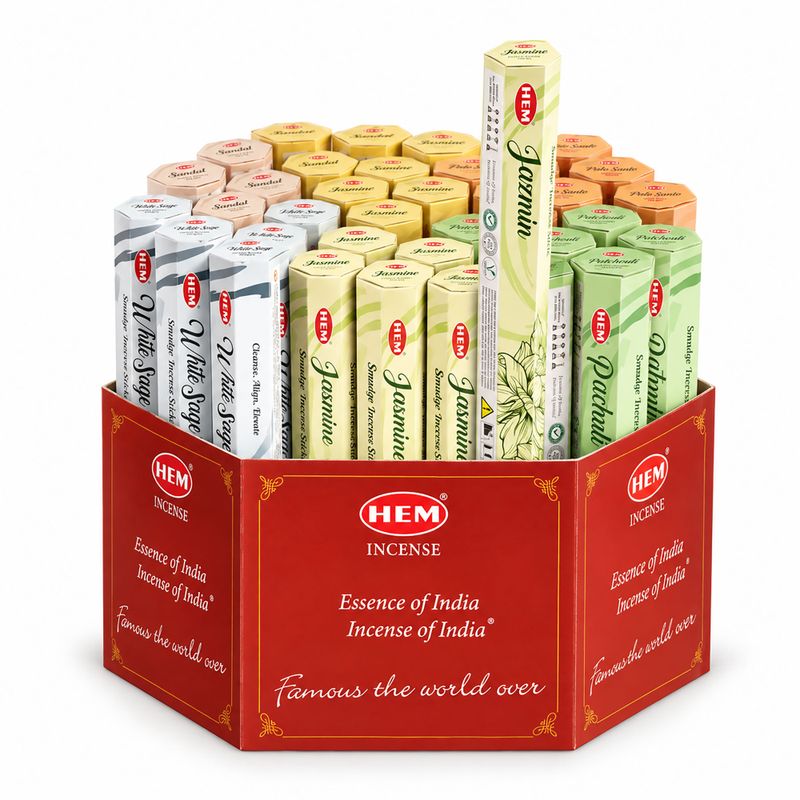 HEM heksagonalna kadila - paket za početnike - kolekcija Smudge