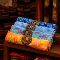 Bali blok tiskani sarong - tropski