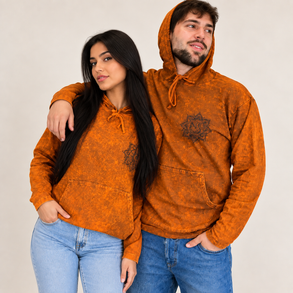 Nomad Sari – Stone Washed majice s kapuljačom i prednjim džepom