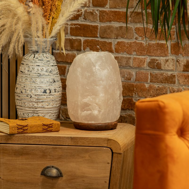 Crystal Rock Himalajska solna lampa - i baza približno 8-10 kg