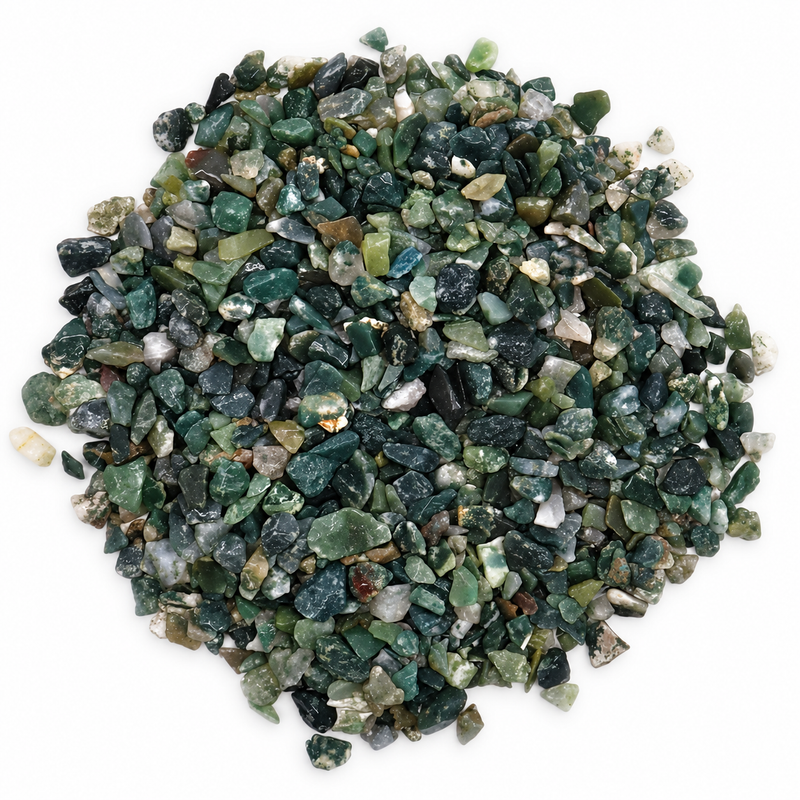Čipsevi od mahovinastog ahata – rinfuza 1 KG