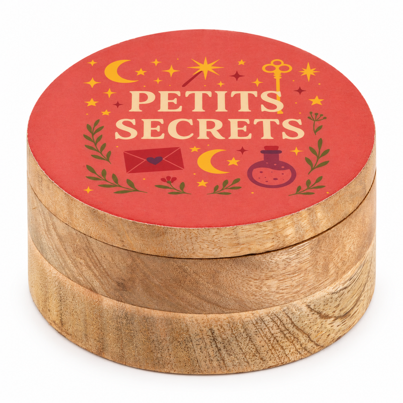 Okrugla emajlirana kutijica - Petite Secrets