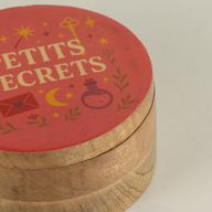 Okrugla emajlirana kutijica - Petite Secrets