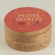 Okrugla emajlirana kutijica - Petite Secrets