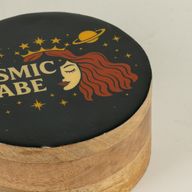 Okrugla emajlirana kutijica - Cosmic Babe