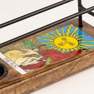 Veliki emajlirani držač za snopove kadulje - Sunce