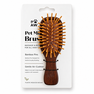 PAW Grooming Tools - Mini četka za njegu i masažu - Bambus iglice