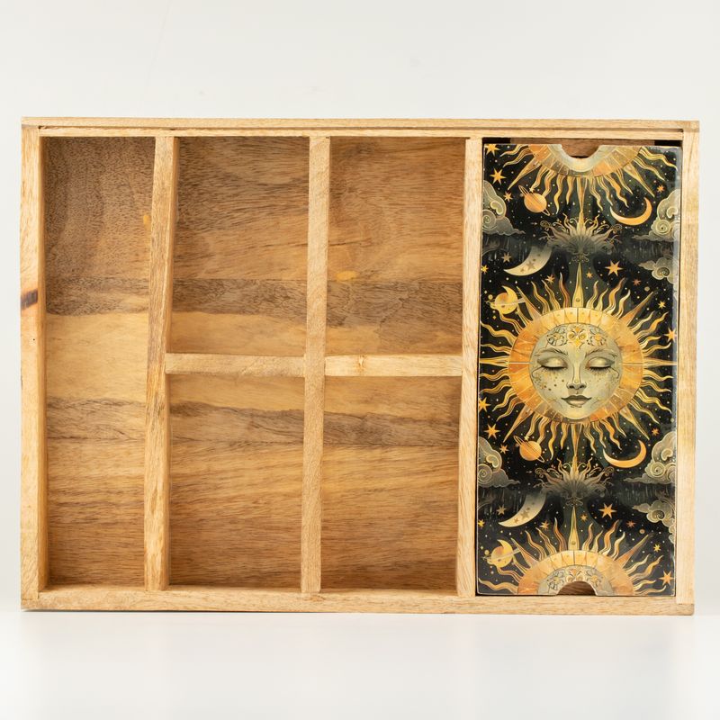 Sun Goddess Tarot pladanj s držačem za karte