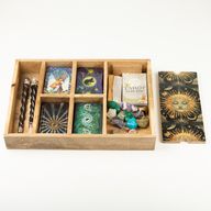 Sun Goddess Tarot pladanj s držačem za karte