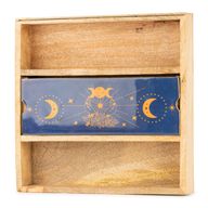 Pladanj za tarot karte Blue Moon Phases s držačem za karte