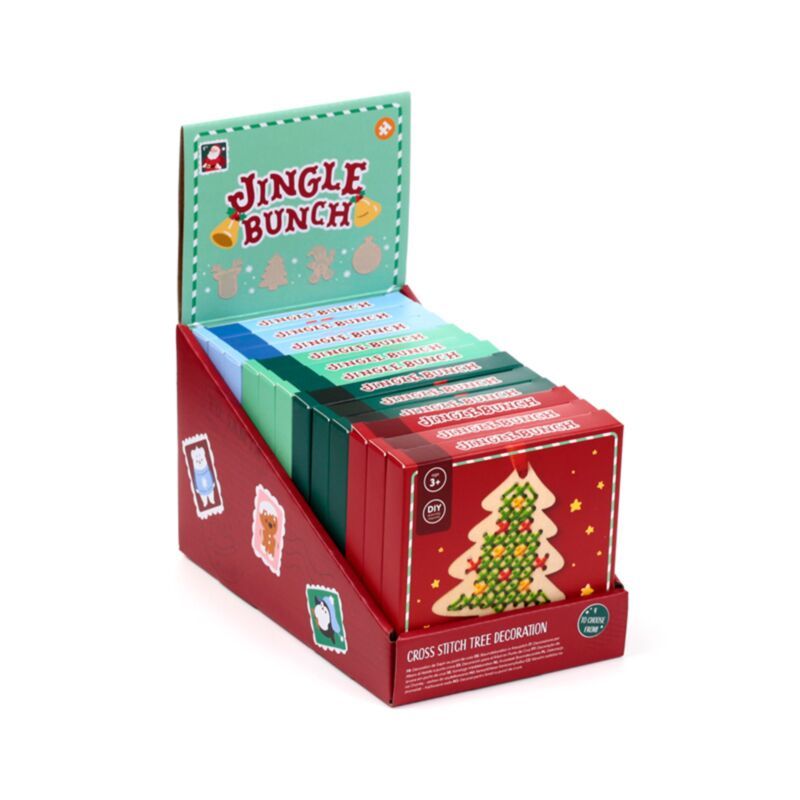 Jingle Bunch božićni ukras za samostalnu izradu (vez)