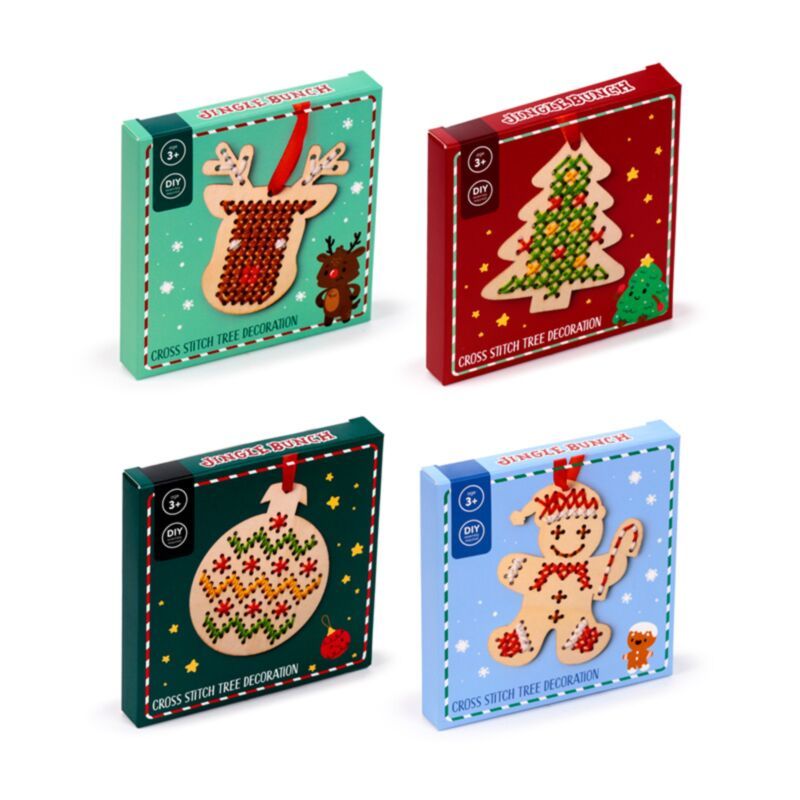 Jingle Bunch božićni ukras za samostalnu izradu (vez)