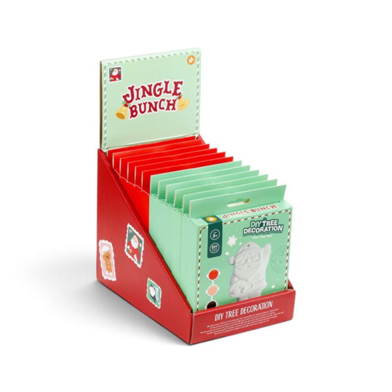 Jingle Bunch božićni ukras za bor - Uradi sam set za bojanje
