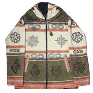 Srednja - Nomad Sari Himalayan Soul jakna - Mantra zelena