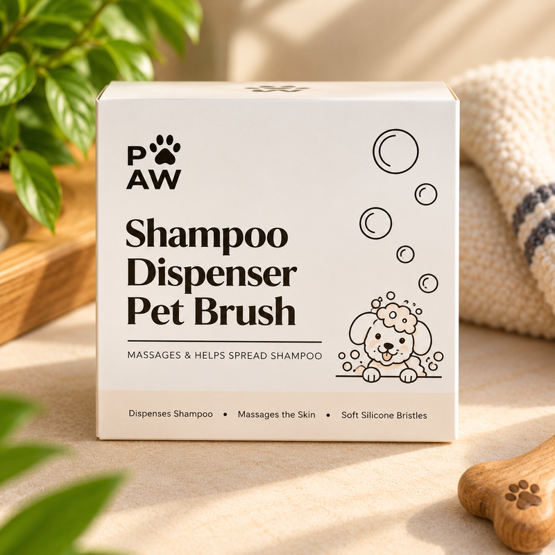 PAW Grooming Tools - Šampon za jednostavno pranje i masažu - Silikonske čekinje