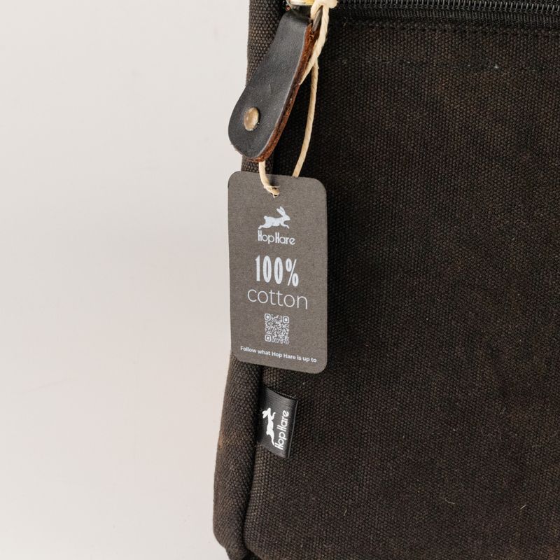 Stonewash velika torba za prijenosno računalo - tamnosiva