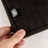 Stonewash torba za prijenosno računalo - Antracit siva