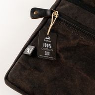Stonewash torbica za tablet - Tamnosiva