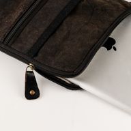 Stonewash torbica za tablet - Tamnosiva