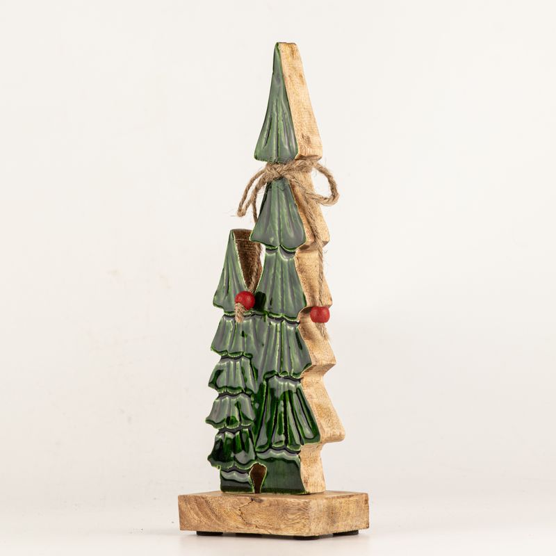 Lost in the Forest - Mala - Dva emajlirana stabla - (25x8x2.5cm)