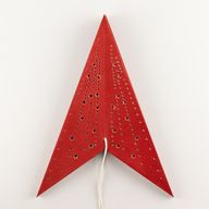 Zvijezda svjetiljka - Lucky Red - sedmerokraka - 60cm
