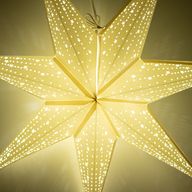 Zvijezda lampa - Klasična bijela - Sedmerokraka - 60cm
