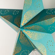 Svjetiljka zvijezda - Green Festival - peterokraka - 60 cm