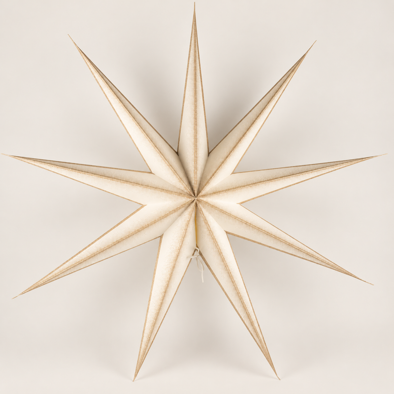 Zvijezda lampa - Super Nova Champagne Glitter s devet krakova - 90 cm