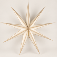 Zvijezda lampa - Super Nova Champagne Glitter s devet krakova - 90 cm