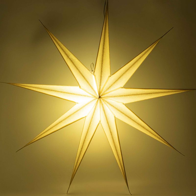 Zvijezda lampa - Super Nova Champagne Glitter s devet krakova - 90 cm