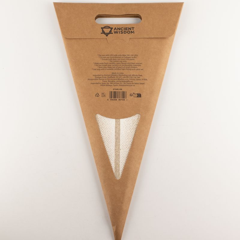 Zvijezda lampa - Super Nova Champagne Glitter s devet krakova - 90 cm