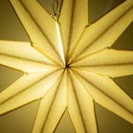 Zvijezda lampa - Super Nova Champagne Glitter s devet krakova - 90 cm