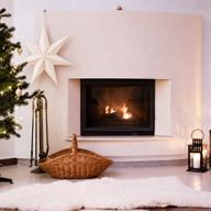 Zvijezda svjetiljka - Calm Cream - sedmerokraka - 60 cm