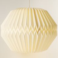 Velika origami stropna svjetiljka