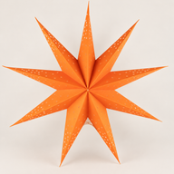 Početni paket sjenila za lampe u obliku papirnate zvijezde – 20 sjenila s kabelima i žaruljama